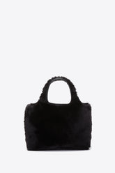 Black Faux Fur Mini Market Tote | 3.1 Phillip Lim