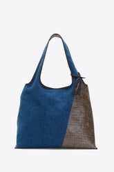 Indigo Multi Patchwork Denim Market Tote | 3.1 Phillip Lim
