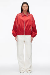 Chili Embellished Structured Satin Jacket | 3.1 Phillip Lim