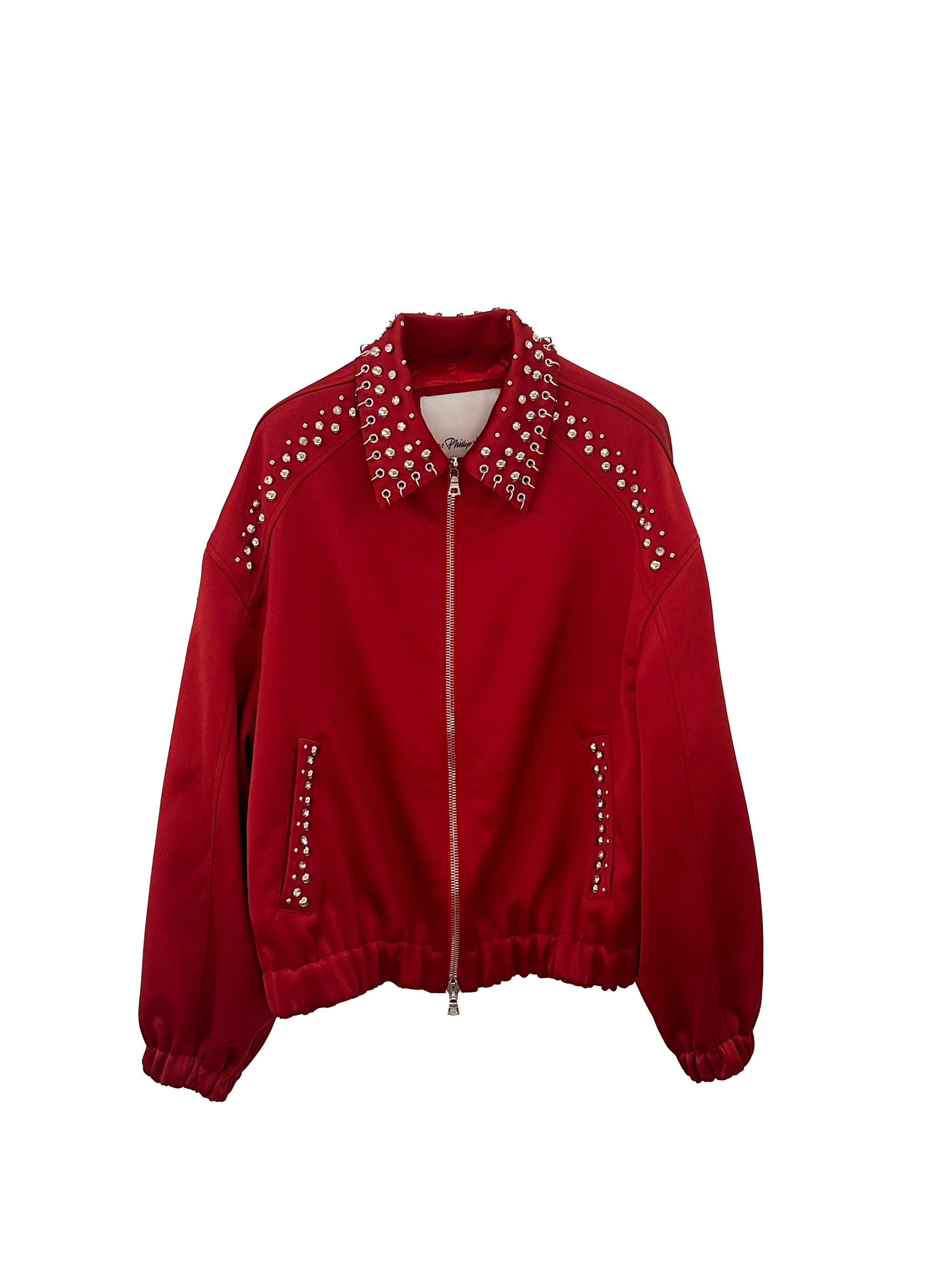 Chili Embellished Structured Satin Jacket | 3.1 Phillip Lim