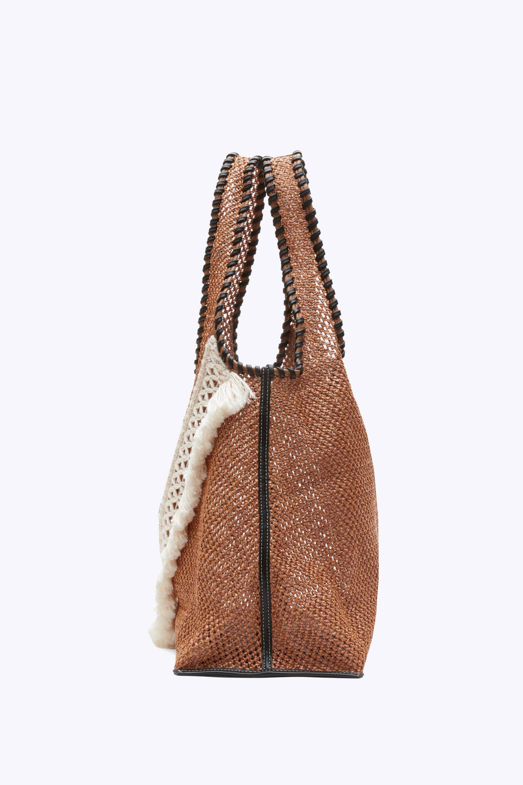 Brown Raffia Fringe Market Tote | 3.1 Phillip Lim