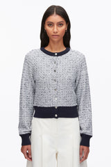 Midnight Multi Crew Neck Raglan Cardigan | 3.1 Phillip Lim