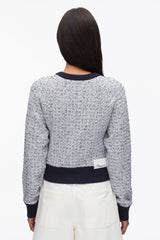 Midnight Multi Crew Neck Raglan Cardigan | 3.1 Phillip Lim