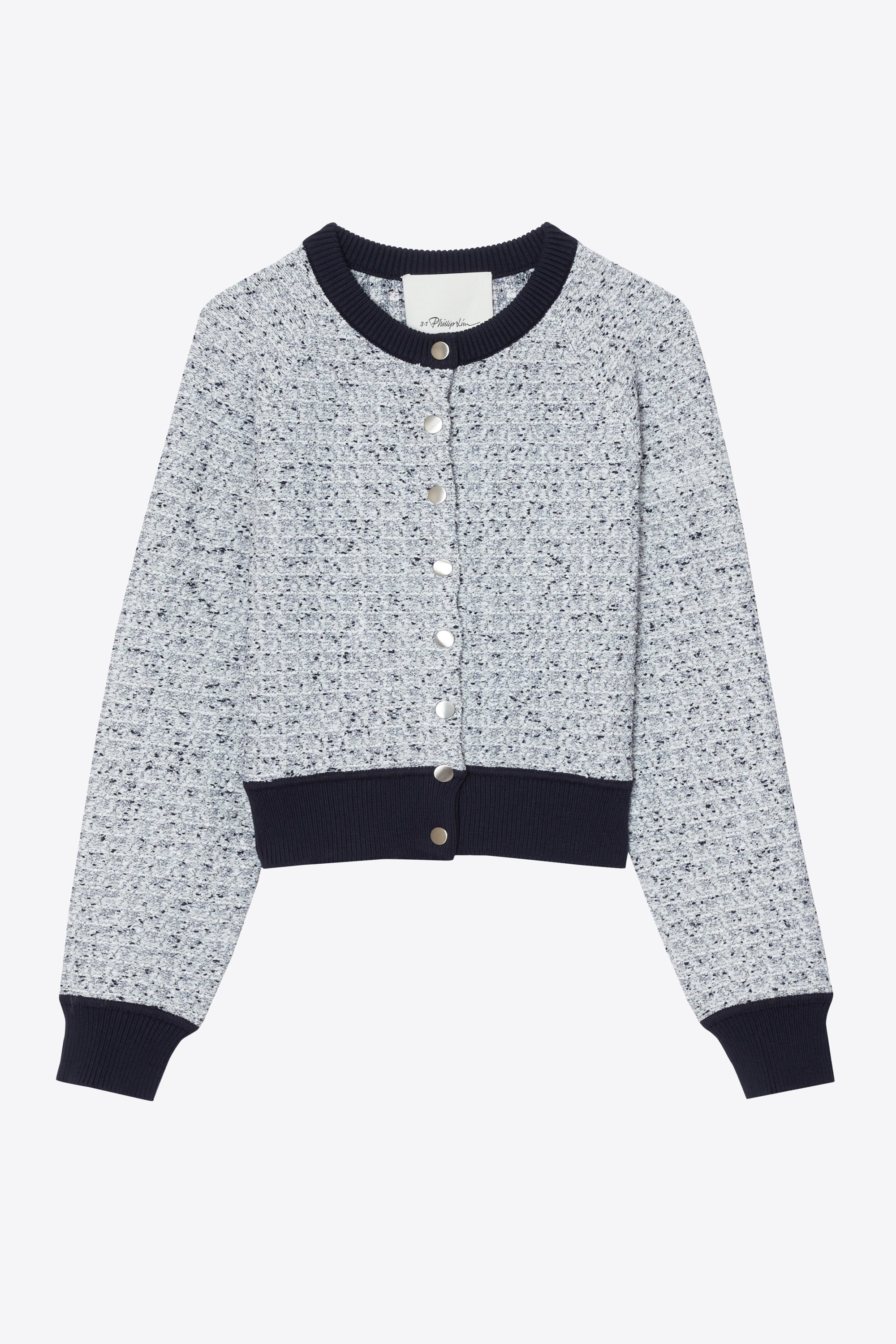 Midnight Multi Crew Neck Raglan Cardigan | 3.1 Phillip Lim