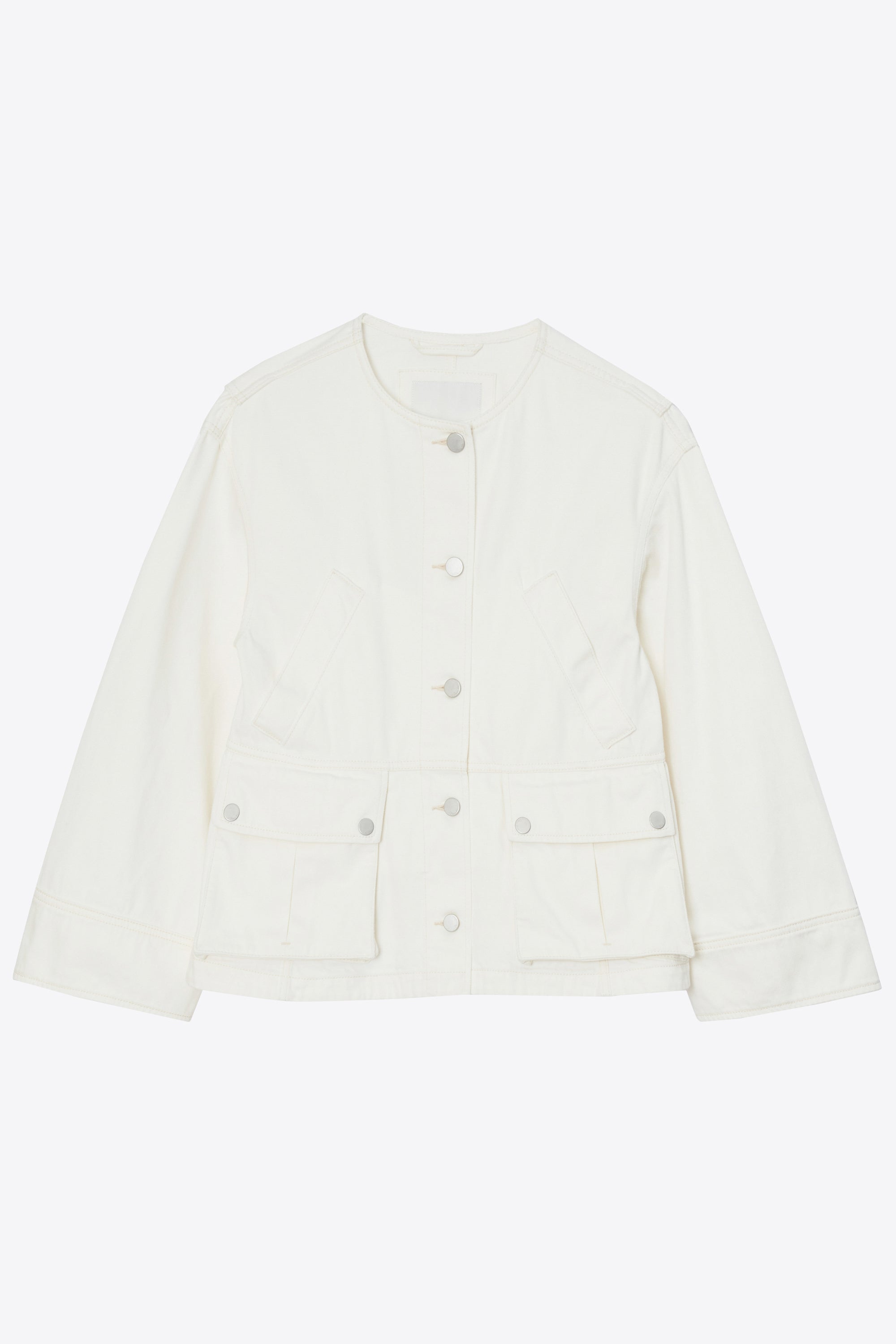 Tofu Collarless Trapeze Denim Jacket | 3.1 Phillip Lim