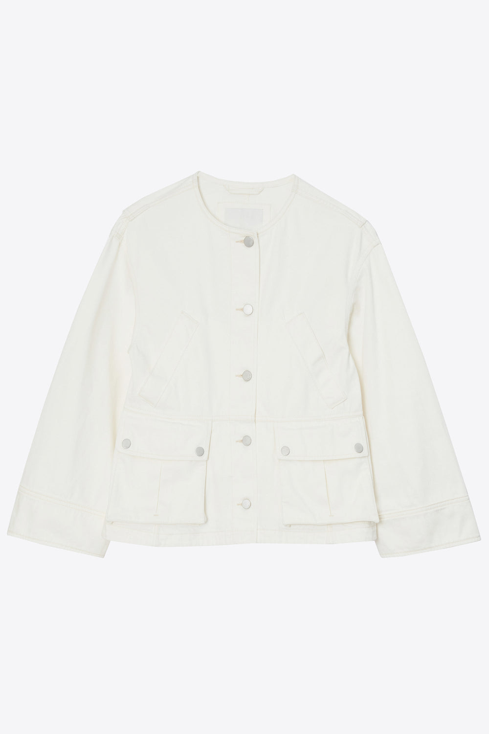 Tofu Collarless Trapeze Denim Jacket | 3.1 Phillip Lim