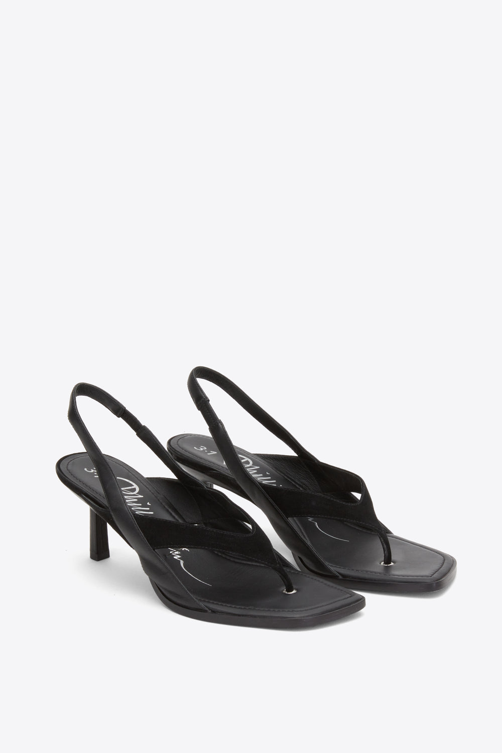 Black ID Double Strap Sandal | 3.1 Phillip Lim