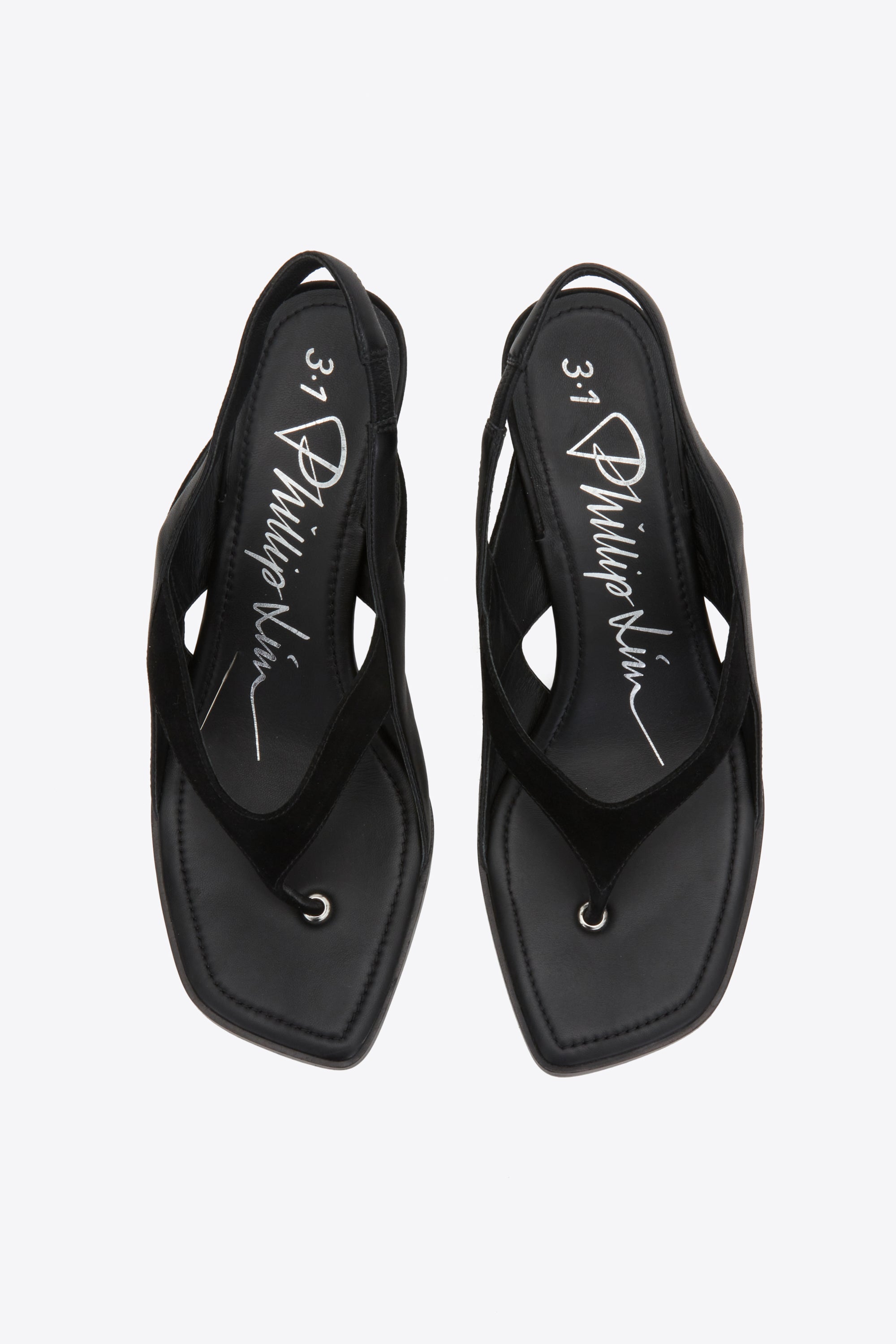 Black ID Double Strap Sandal | 3.1 Phillip Lim