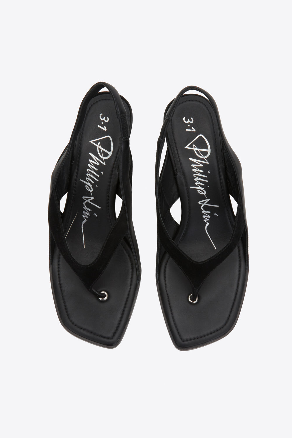 Black ID Double Strap Sandal | 3.1 Phillip Lim