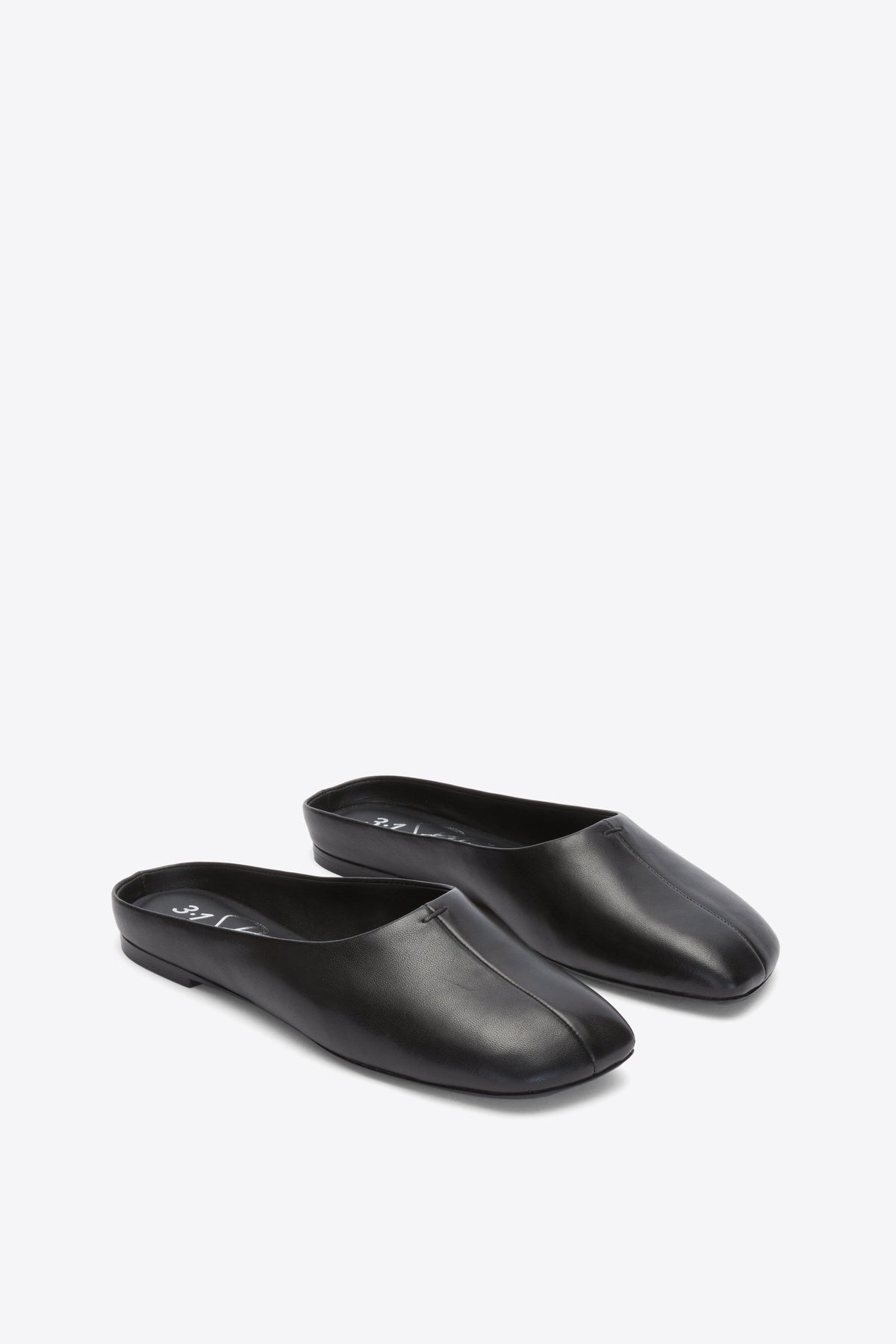 Black ID Mule Flat | 3.1 Phillip Lim