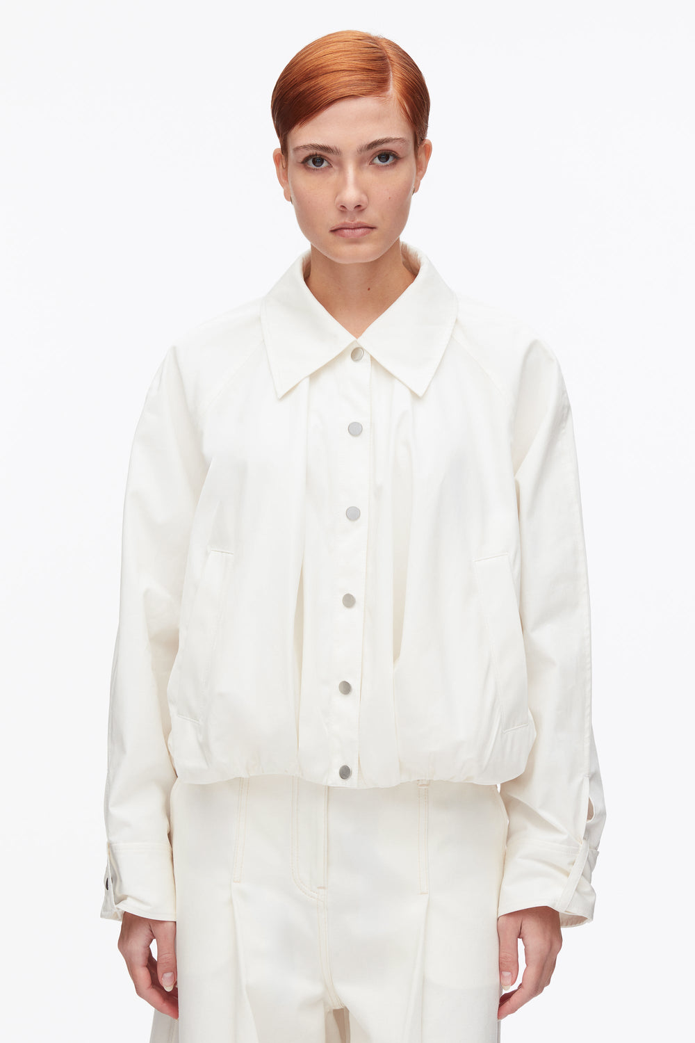 Tofu Snap Front Blouson Bomber Jacket | 3.1 Phillip Lim