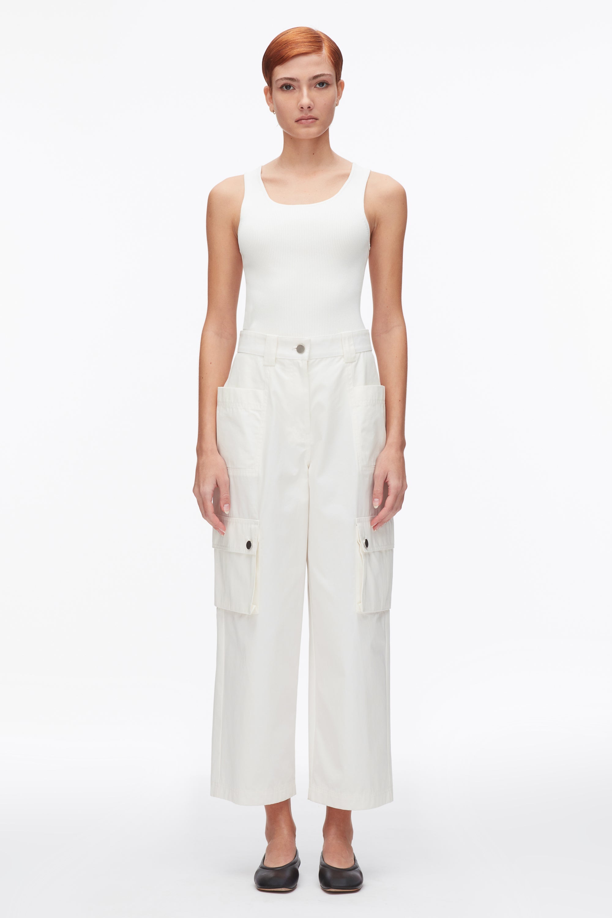 Tofu Two-Toned Cropped Cargo Pants | 3.1 Phillip Lim