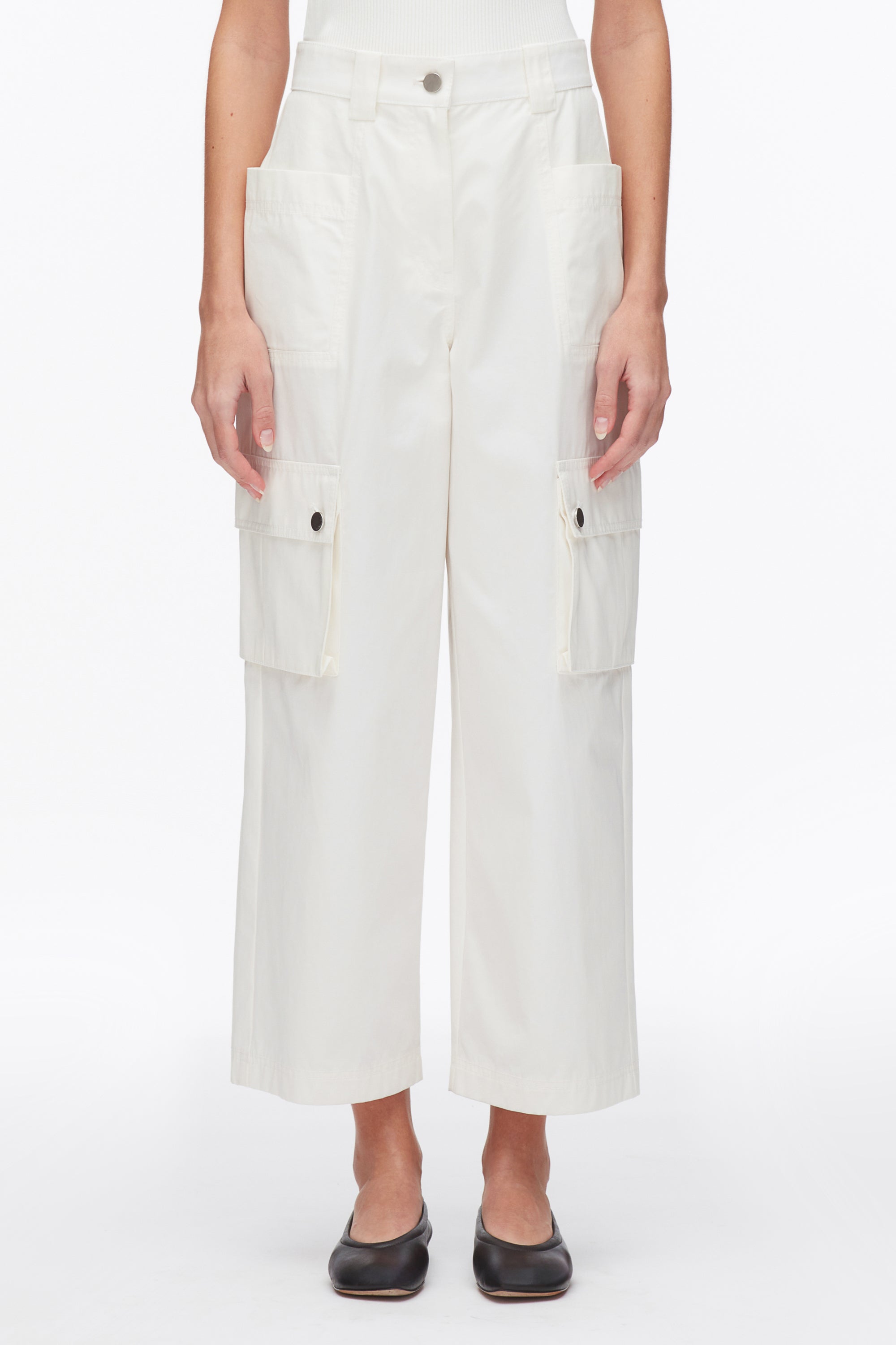 Tofu Two-Toned Cropped Cargo Pants | 3.1 Phillip Lim