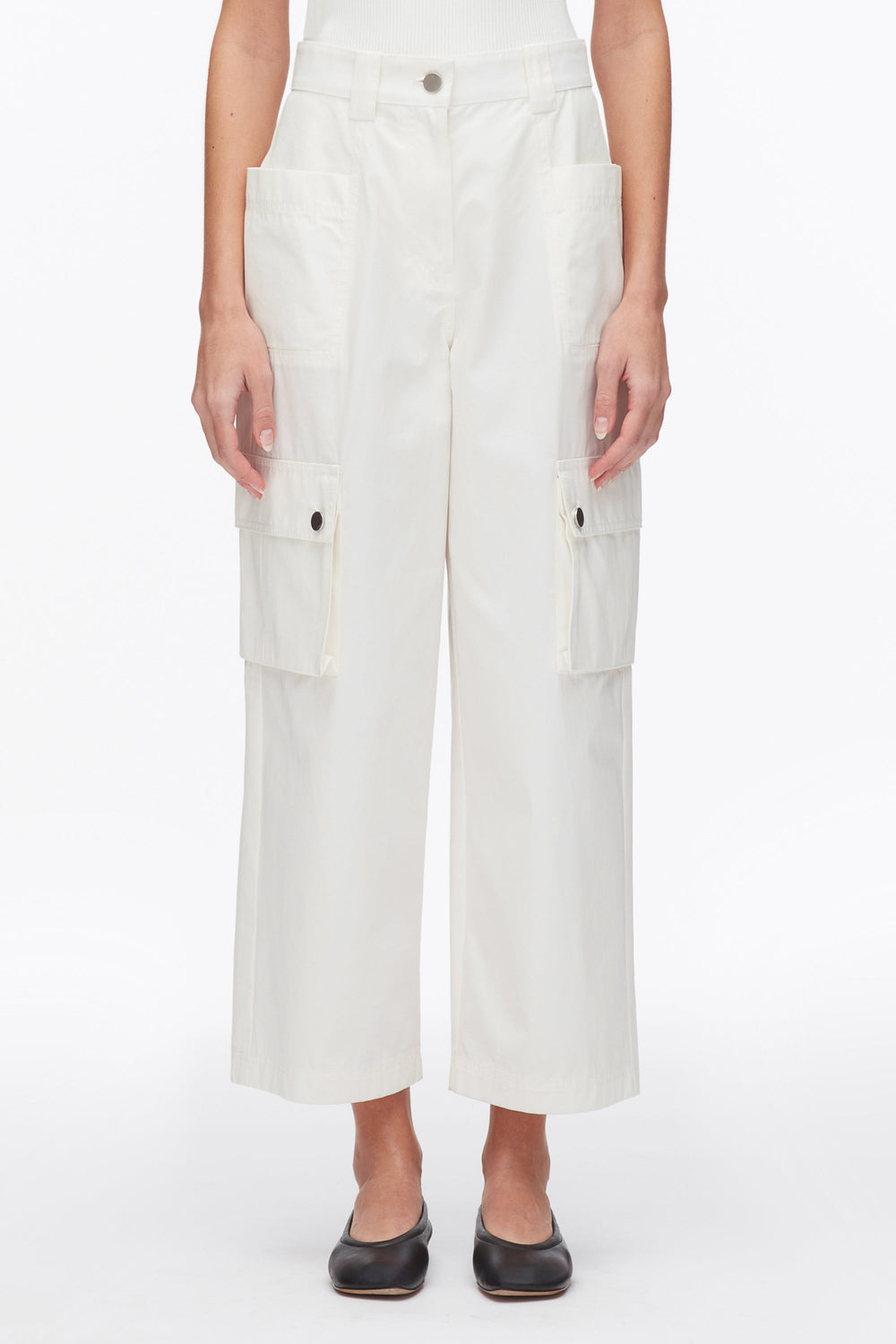 Tofu Two-Toned Cropped Cargo Pants | 3.1 Phillip Lim