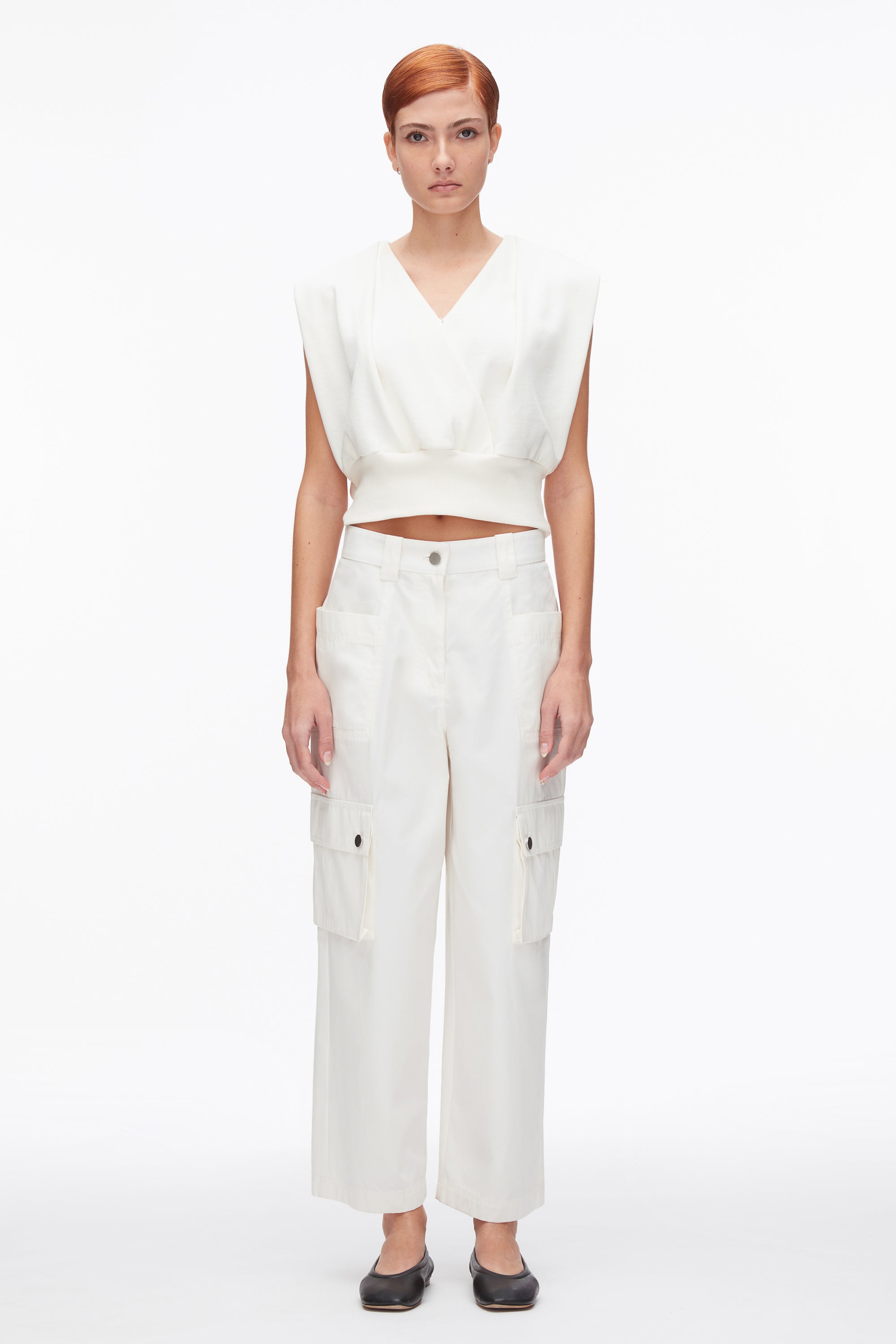 Tofu Draped Sleeveless French Terry Top | 3.1 Phillip Lim