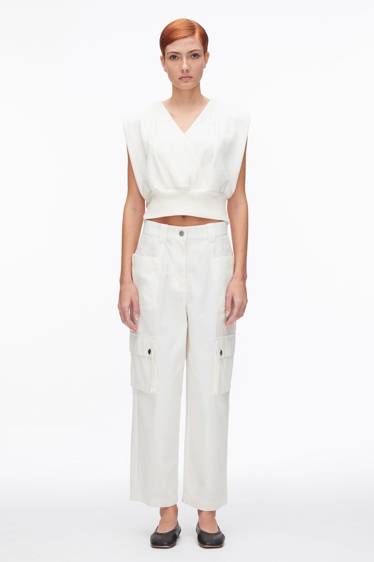 Tofu Draped Sleeveless French Terry Top | 3.1 Phillip Lim