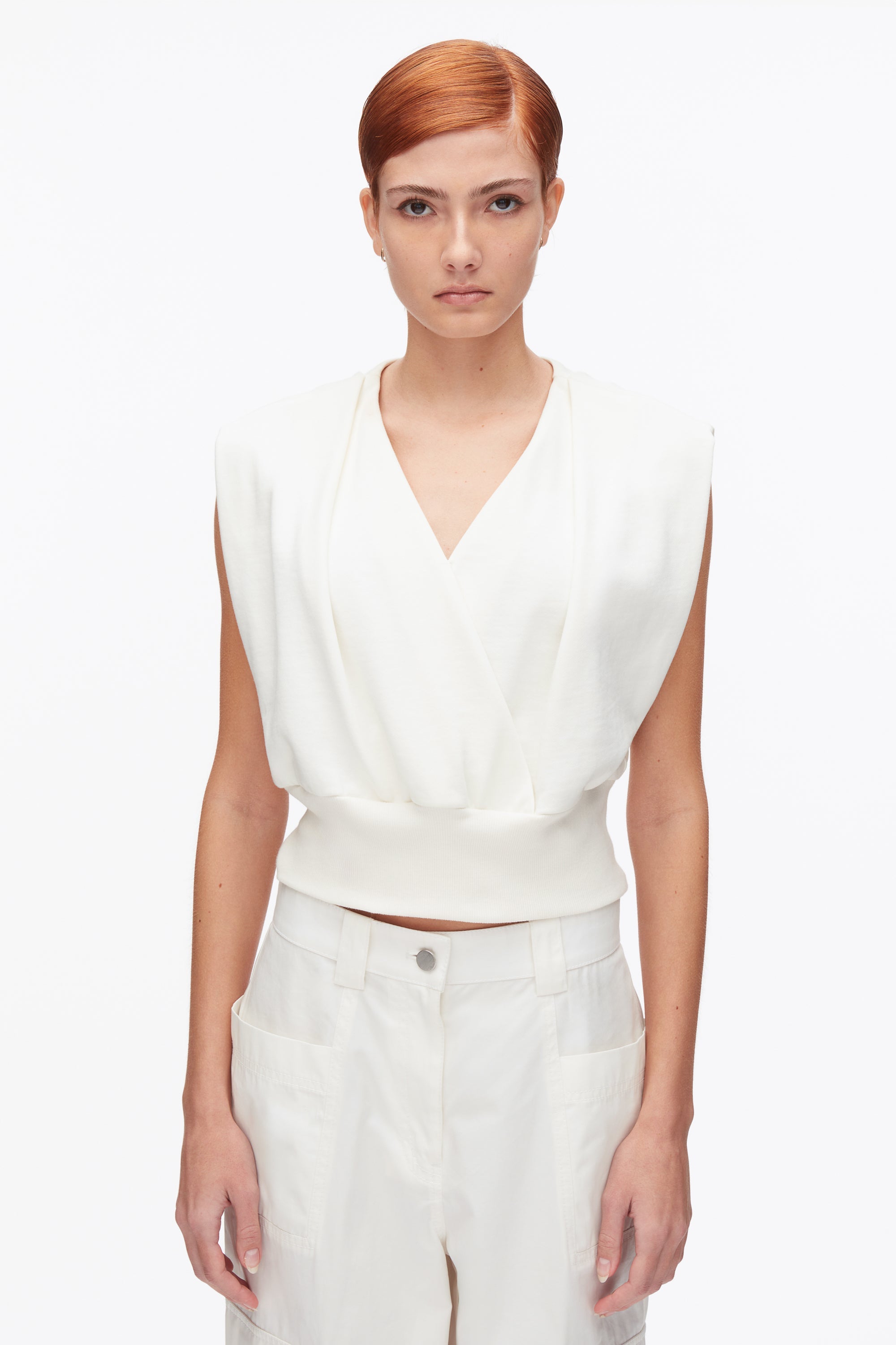 Tofu Draped Sleeveless French Terry Top | 3.1 Phillip Lim
