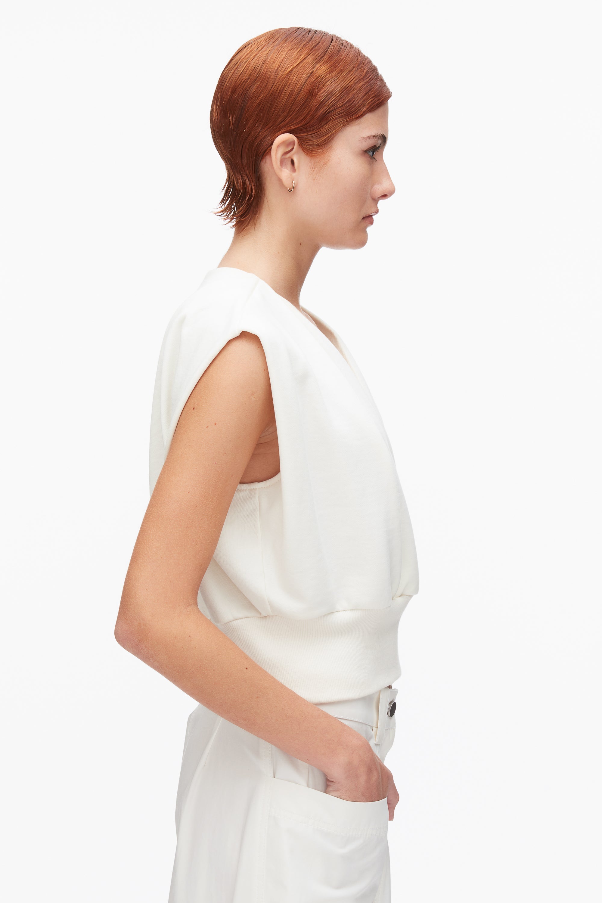 Tofu Draped Sleeveless French Terry Top | 3.1 Phillip Lim