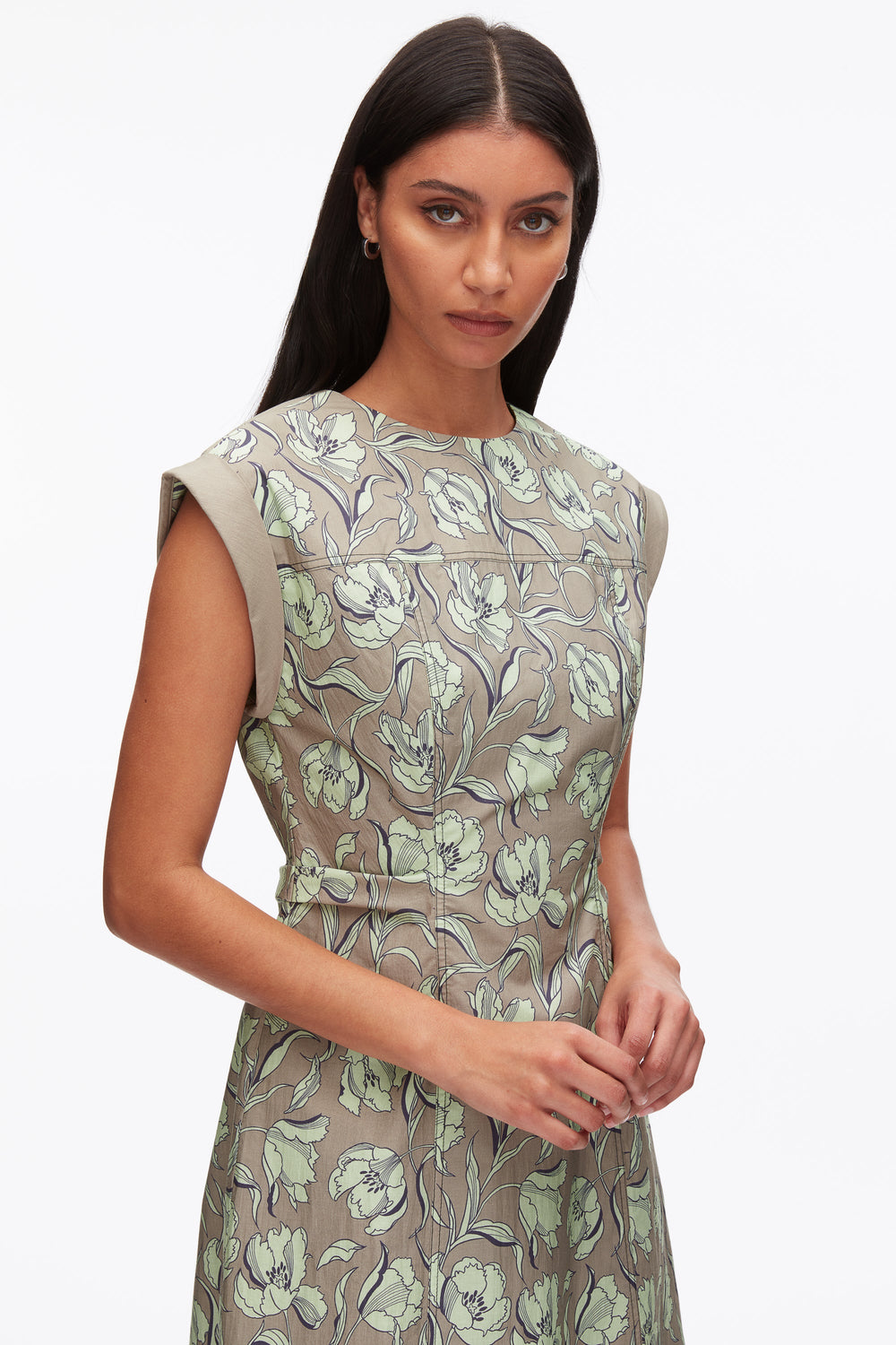 Sage Multi Short Sleeve Floral Mini Dress | 3.1 Phillip Lim