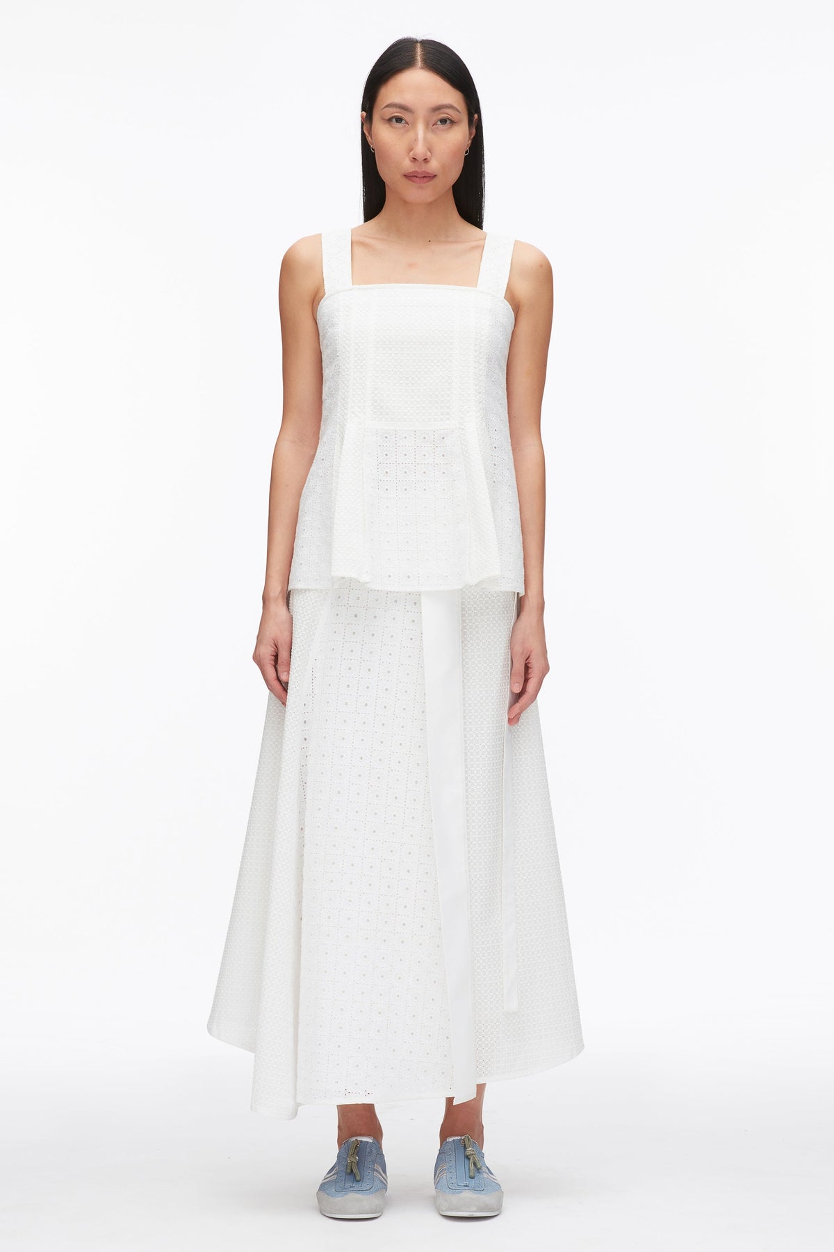 White Broderie Anglaise Patchwork Cami | 3.1 Phillip Lim