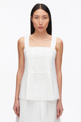 White Broderie Anglaise Patchwork Cami | 3.1 Phillip Lim