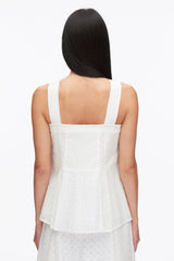 White Broderie Anglaise Patchwork Cami | 3.1 Phillip Lim