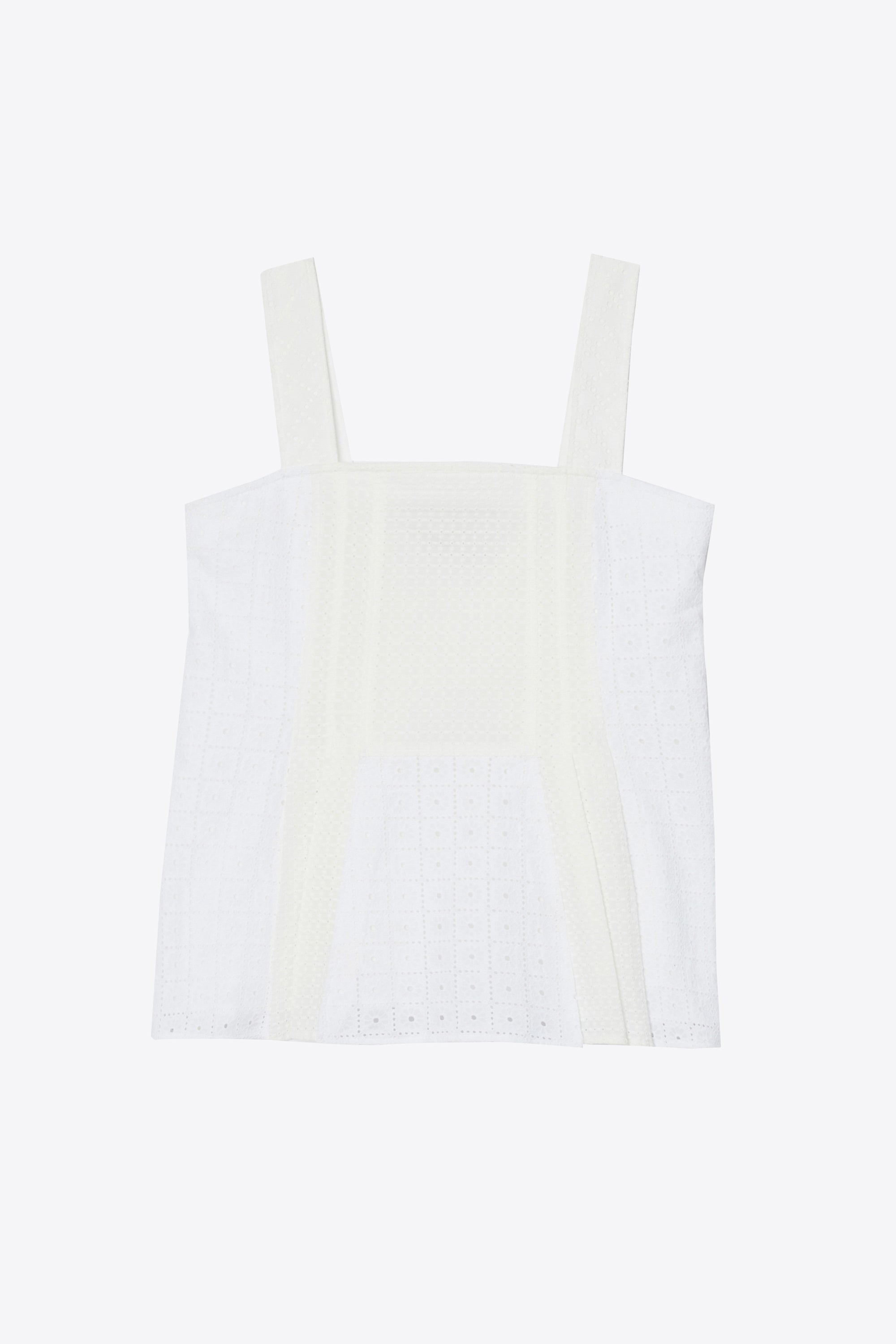 White Broderie Anglaise Patchwork Cami | 3.1 Phillip Lim