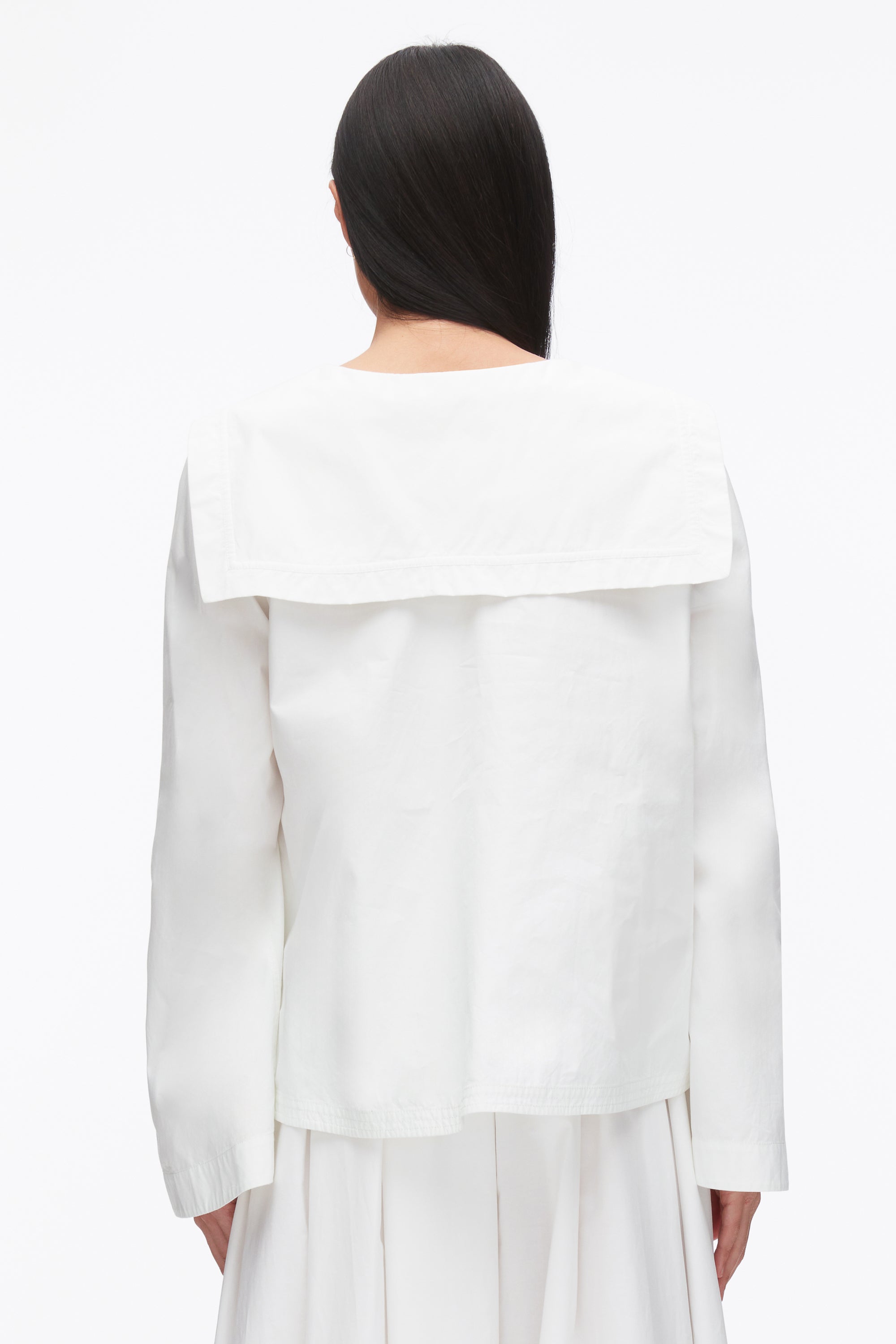 White Sailor Wrap Shirt | 3.1 Phillip Lim