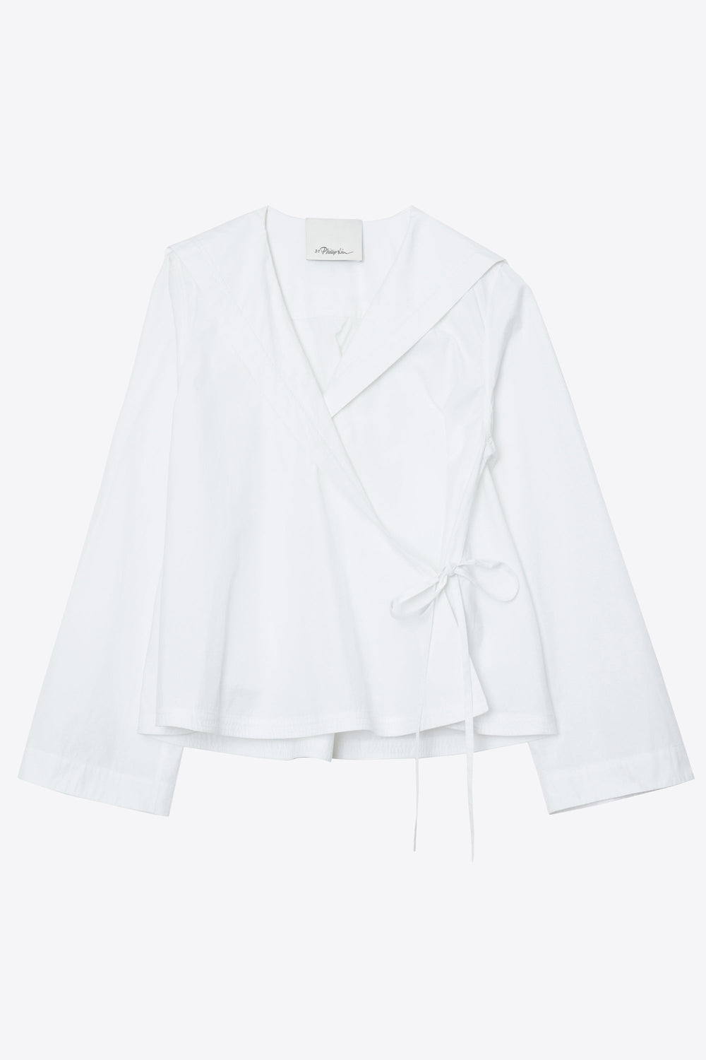 White Sailor Wrap Shirt | 3.1 Phillip Lim