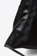 Black Structured Satin Luna Large Bag | 3.1 Phillip Lim