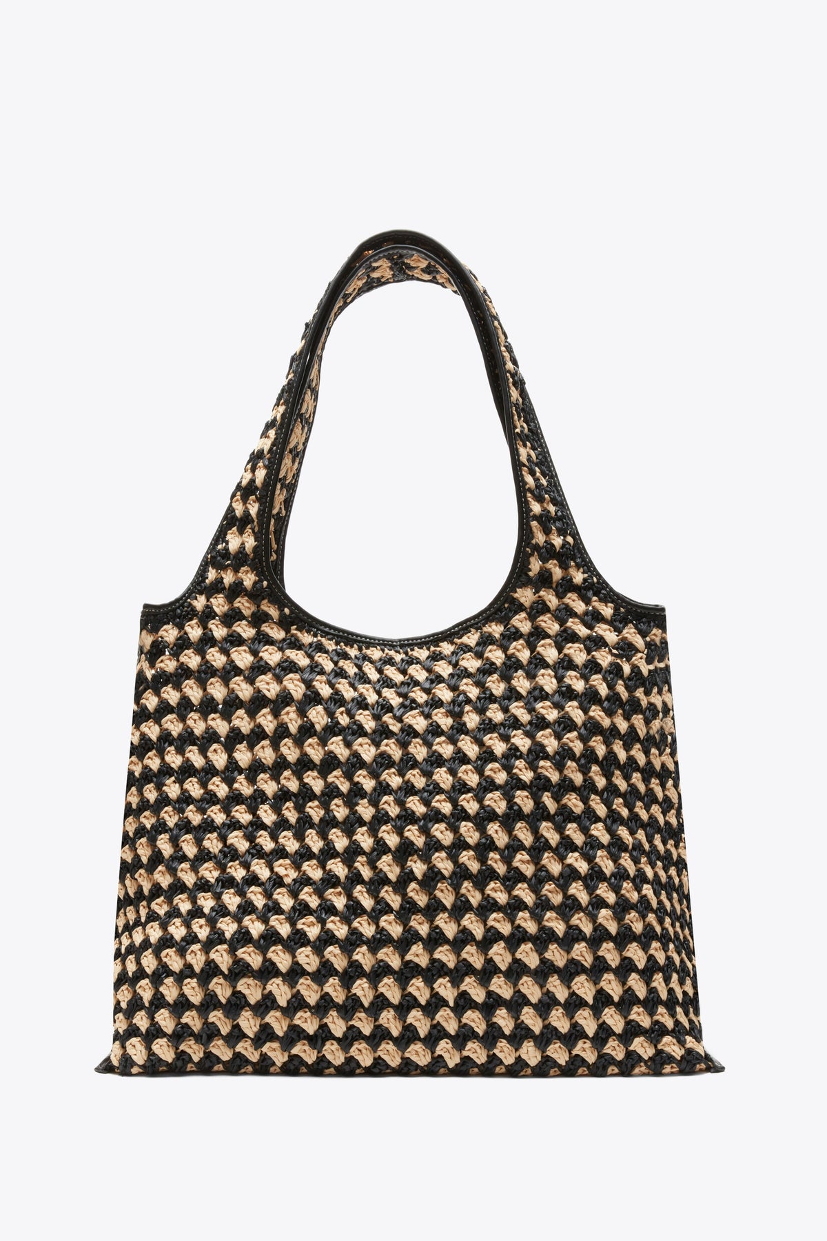 Black-Buckwheat Crochet Raffia Market Tote | 3.1 Phillip Lim