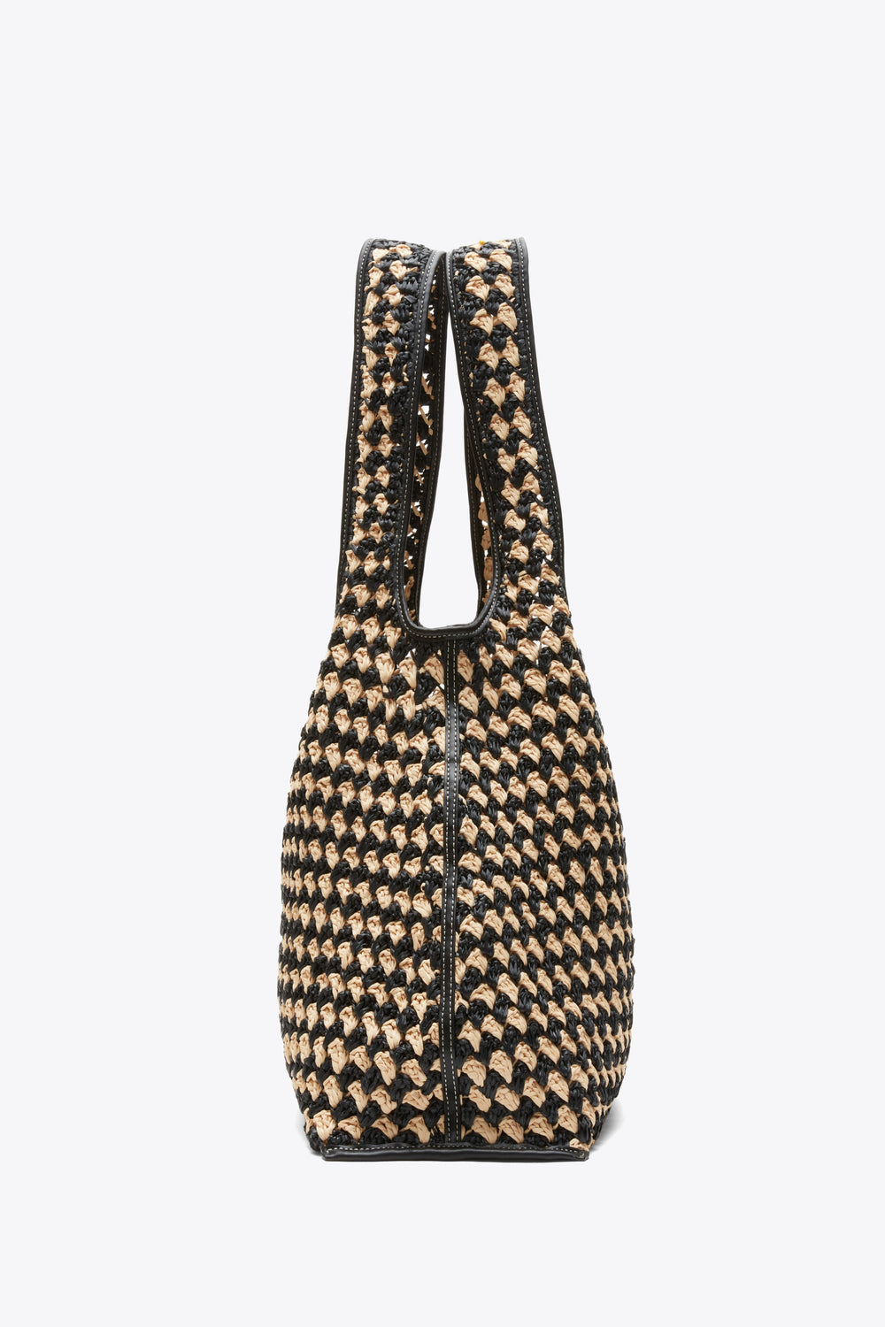 Black-Buckwheat Crochet Raffia Market Tote | 3.1 Phillip Lim