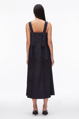 Midnight Structured Cotton Poplin Midi Dress | 3.1 Phillip Lim