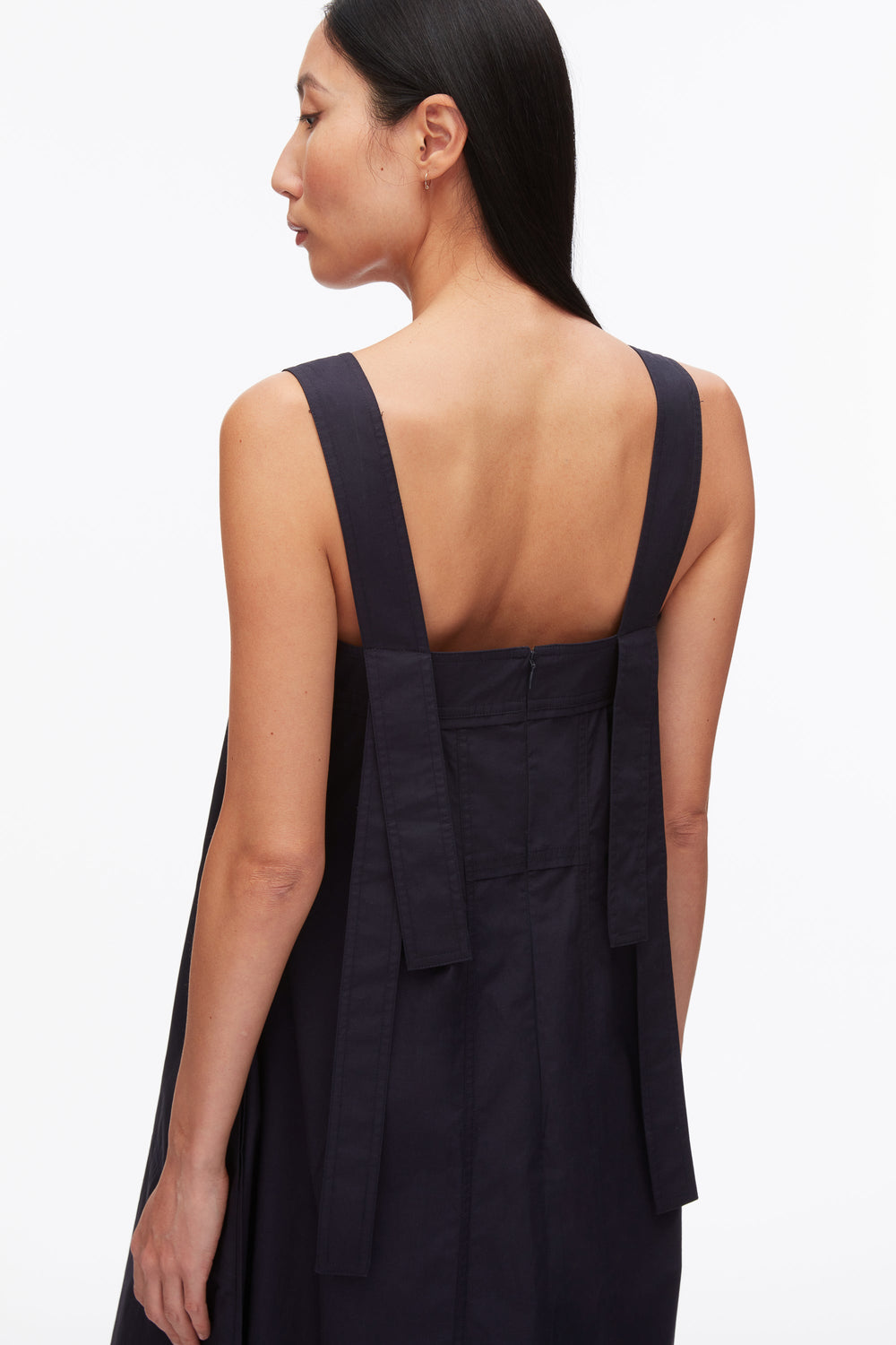 Midnight Structured Cotton Poplin Midi Dress | 3.1 Phillip Lim