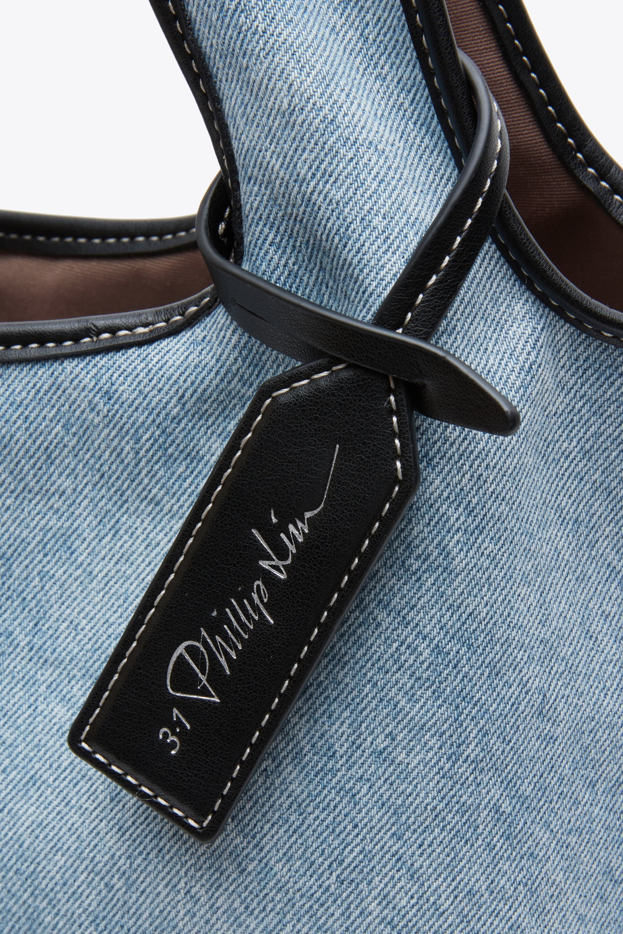 Light Denim Denim Ghost Patch Market Tote | 3.1 Phillip Lim