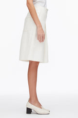 Tofu Ghost Patch Lightweight Denim Bermuda Shorts | 3.1 Phillip Lim