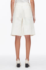 Tofu Ghost Patch Lightweight Denim Bermuda Shorts | 3.1 Phillip Lim