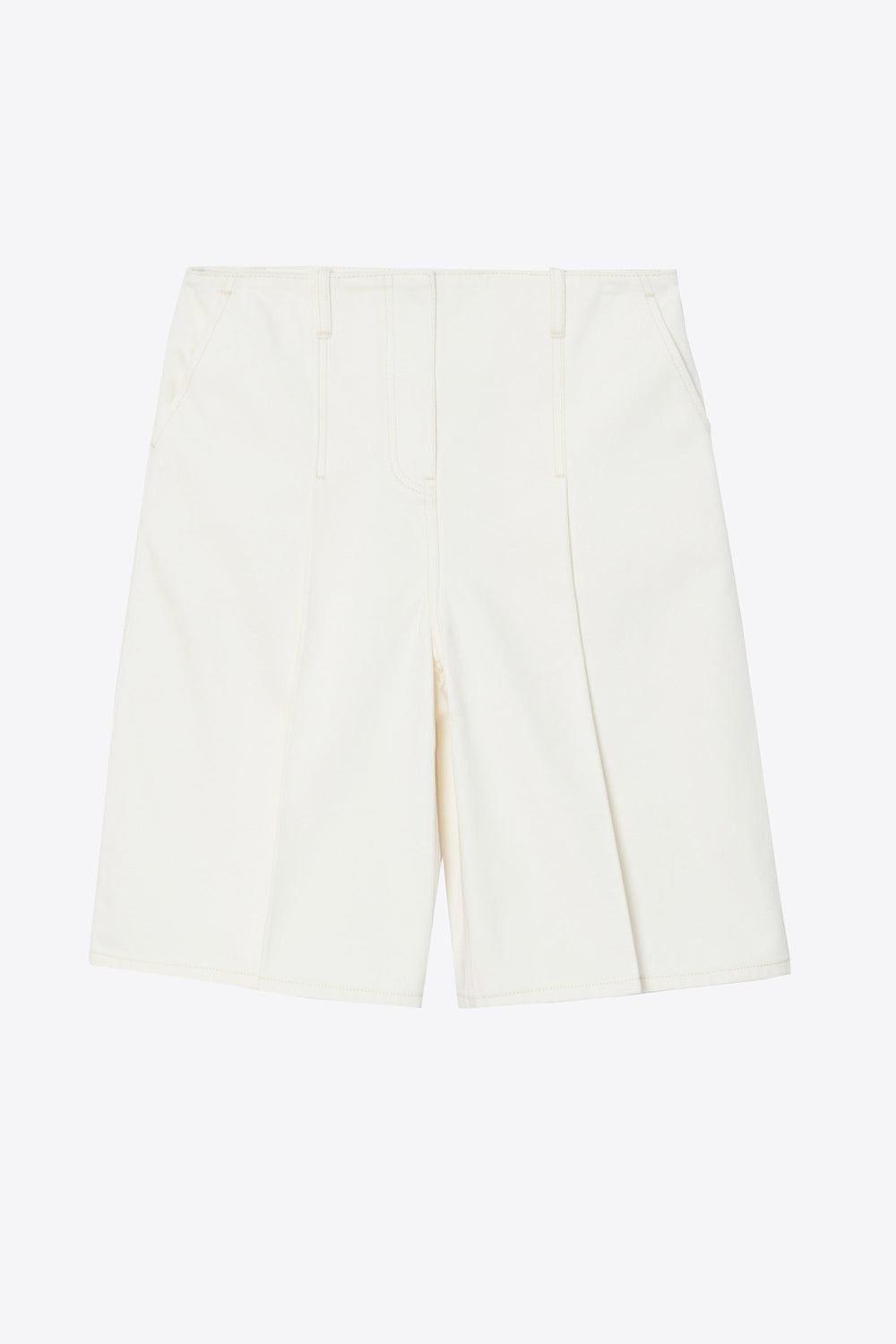 Tofu Ghost Patch Lightweight Denim Bermuda Shorts | 3.1 Phillip Lim