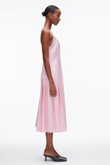 Lotus Studded Satin Pleated Cami Midi Dress | 3.1 Phillip Lim