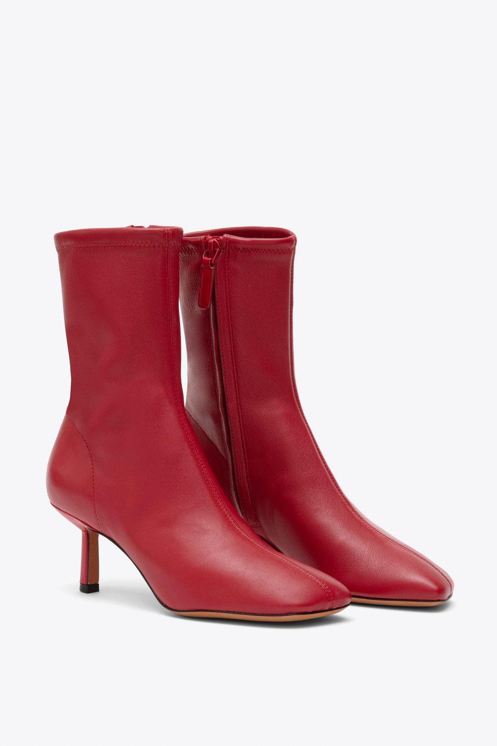 Lipstick Red ID Stretch Glove Boot | Women’s 65mm Heels by Phillip Lim | 3.1 Phillip Lim