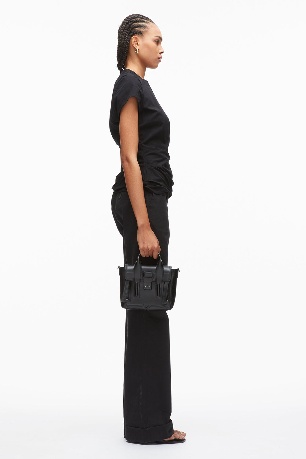 Black Pashli Mini Satchel Black on Black | 3.1 Phillip Lim