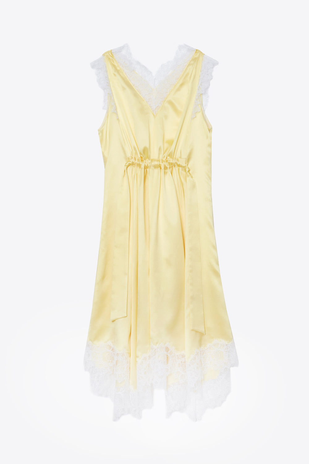 Yuzu V-Neck Midi Dress with Lace Trim | 3.1 Phillip Lim