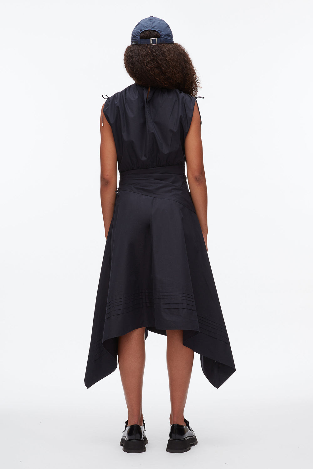 Midnight Ruched Handkerchief Dress | 3.1 Phillip Lim