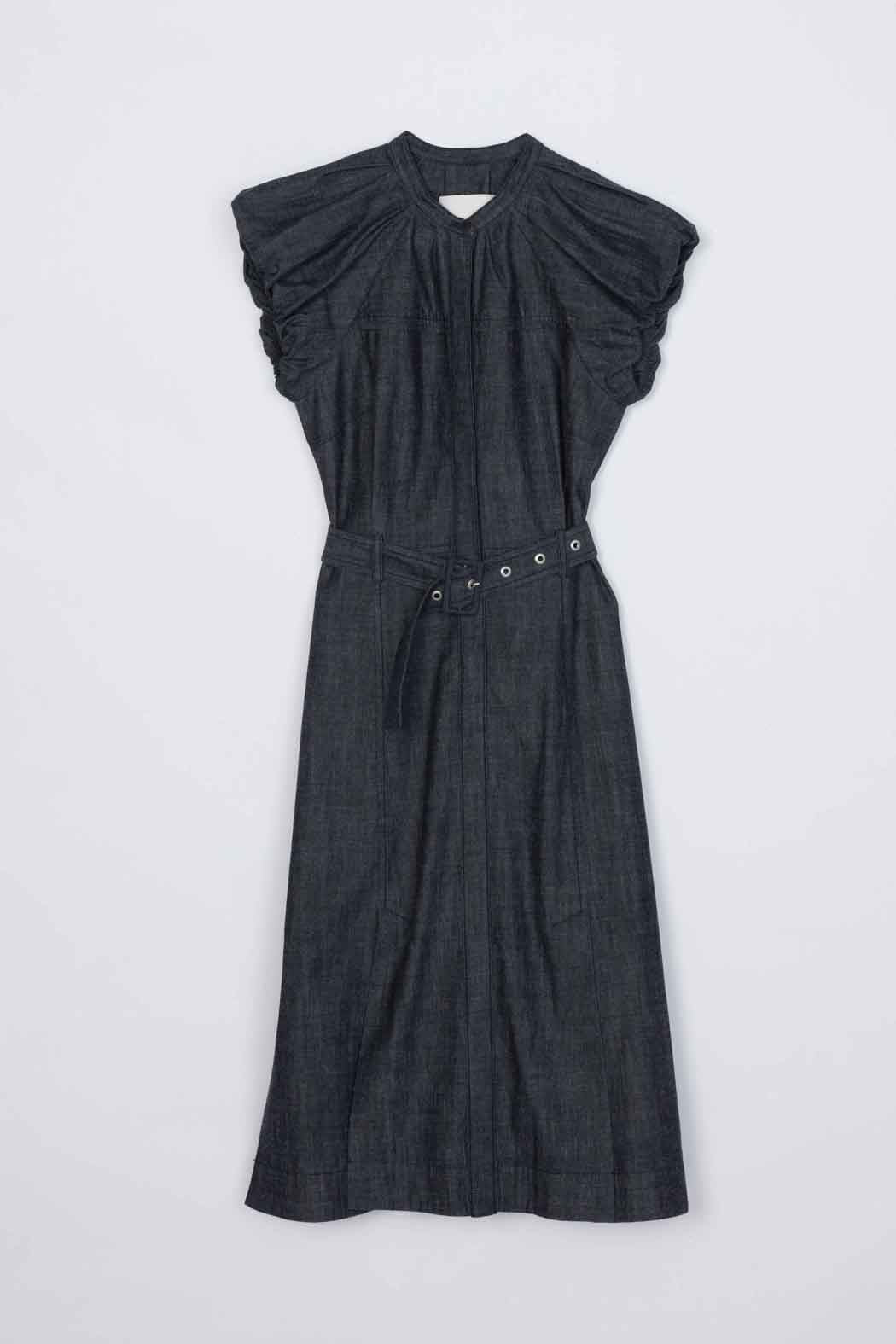 Washed Indigo Denim Puff Sleeve Dress | 3.1 Phillip Lim
