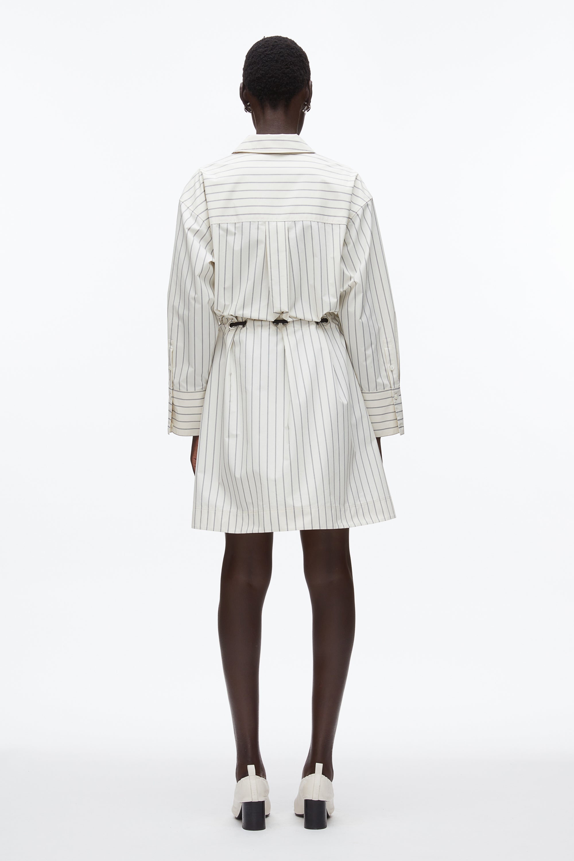Cream Multi Shirt Dress with Ties | 3.1 Phillip Lim