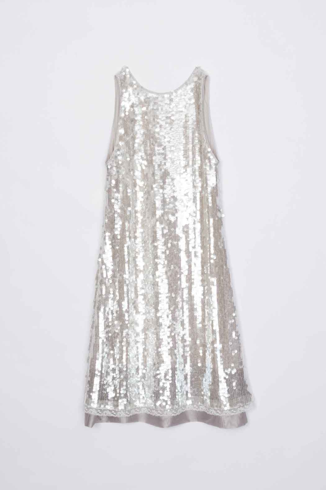 Fog Sequin Tank Dress with Bow | 3.1 Phillip Lim