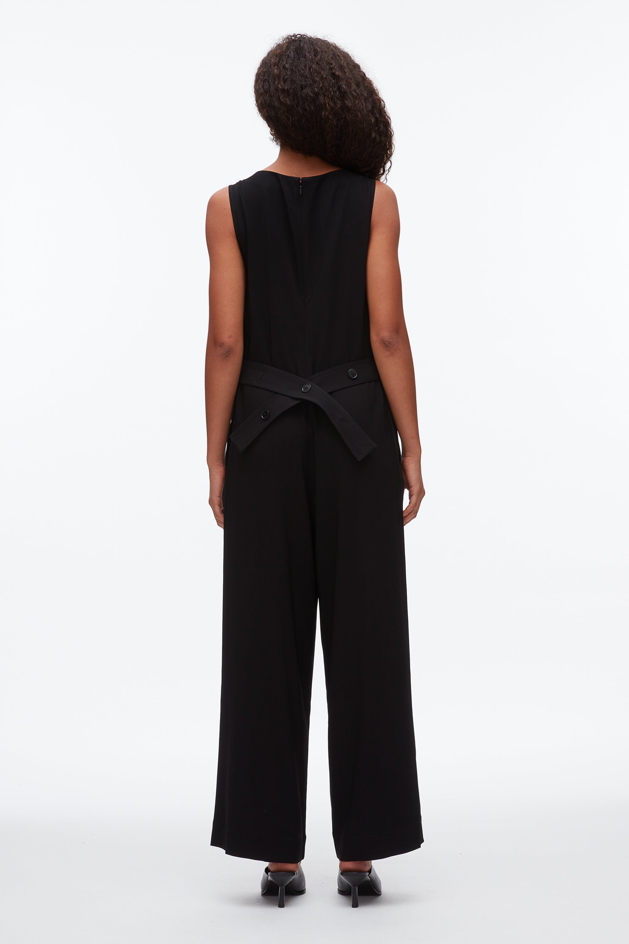 Black Crepe Column Jumpsuit | 3.1 Phillip Lim