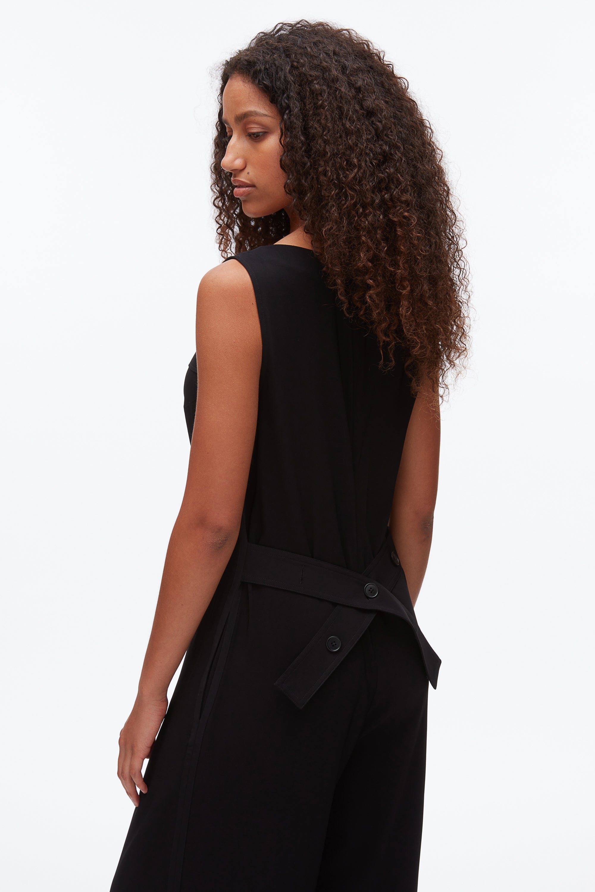 Black Crepe Column Jumpsuit | 3.1 Phillip Lim