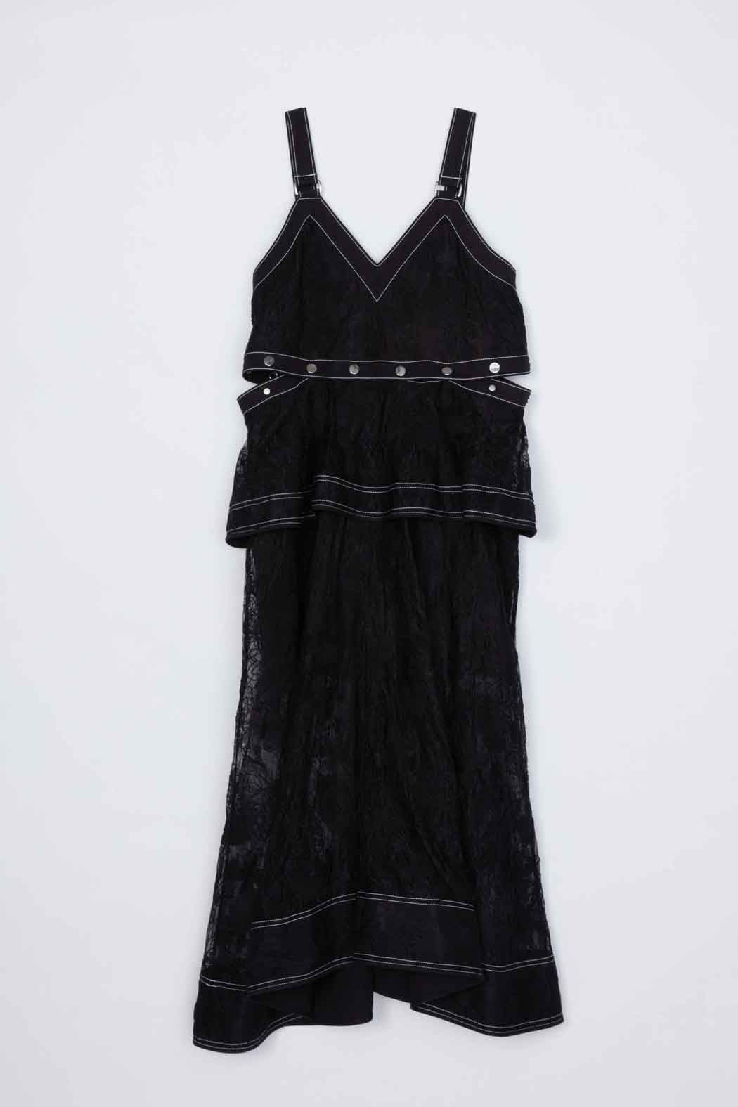 Black Floral Lace Midi Dress | 3.1 Phillip Lim