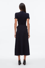 Midnight Compact Rib Tulip Dress | 3.1 Phillip Lim